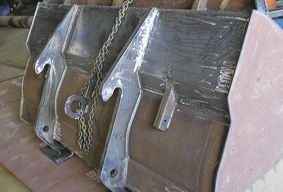 Baggeranbauelemente nach Maß
